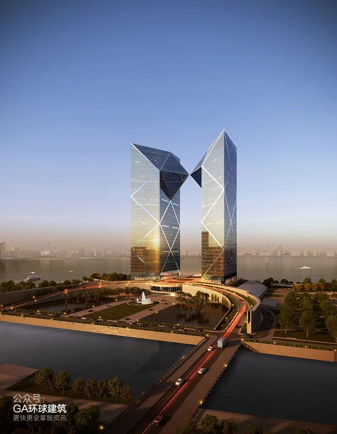 上海地标性双子IM体育官方塔——上海中银金融中心最新进展预计2025年竣工(图7)